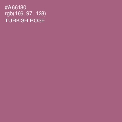 #A66180 - Turkish Rose Color Image