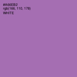 #A66EB2 - Wisteria Color Image