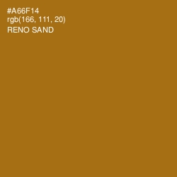 #A66F14 - Reno Sand Color Image