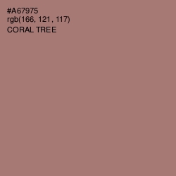 #A67975 - Coral Tree Color Image