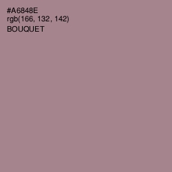 #A6848E - Bouquet Color Image
