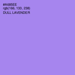 #A685EE - Dull Lavender Color Image