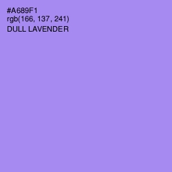 #A689F1 - Dull Lavender Color Image