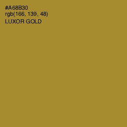 #A68B30 - Luxor Gold Color Image