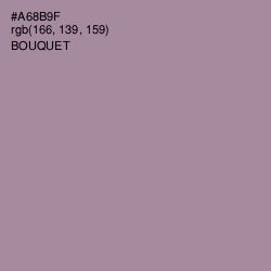 #A68B9F - Bouquet Color Image