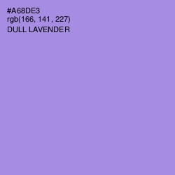 #A68DE3 - Dull Lavender Color Image