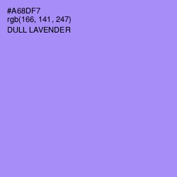 #A68DF7 - Dull Lavender Color Image