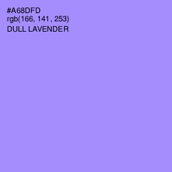 #A68DFD - Dull Lavender Color Image