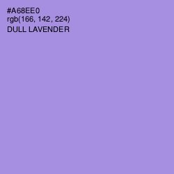 #A68EE0 - Dull Lavender Color Image