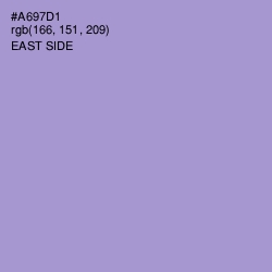 #A697D1 - East Side Color Image