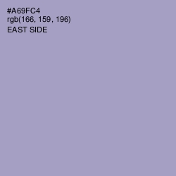 #A69FC4 - East Side Color Image