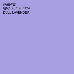 #A69FE1 - Dull Lavender Color Image