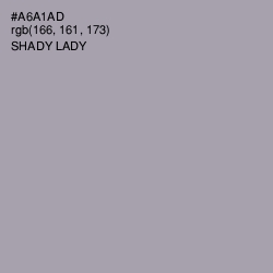#A6A1AD - Shady Lady Color Image