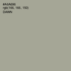 #A6A696 - Dawn Color Image