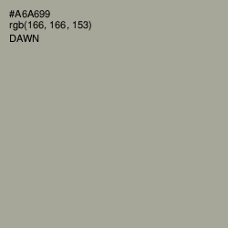 #A6A699 - Dawn Color Image