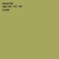 #A6A75E - Husk Color Image