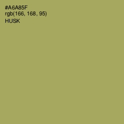 #A6A85F - Husk Color Image