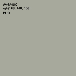 #A6A99C - Bud Color Image