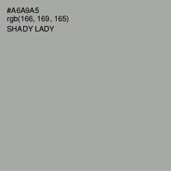 #A6A9A5 - Shady Lady Color Image