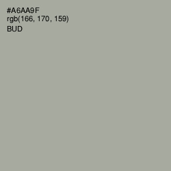 #A6AA9F - Bud Color Image