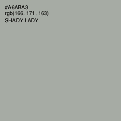 #A6ABA3 - Shady Lady Color Image