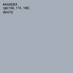 #A6AEBA - Aluminium Color Image