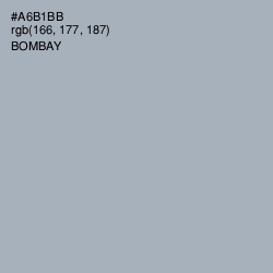 #A6B1BB - Bombay Color Image