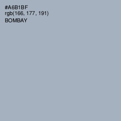 #A6B1BF - Bombay Color Image
