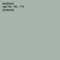 #A6B4AE - Edward Color Image