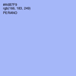 #A6B7F9 - Perano Color Image
