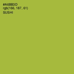 #A6BB3D - Sushi Color Image