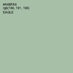 #A6BFA6 - Eagle Color Image