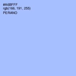 #A6BFFF - Perano Color Image