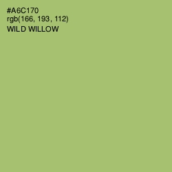 #A6C170 - Wild Willow Color Image
