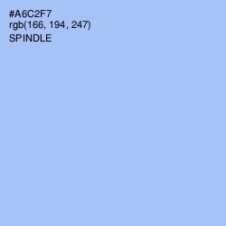 #A6C2F7 - Spindle Color Image