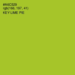 #A6C529 - Key Lime Pie Color Image