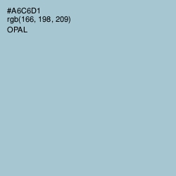 #A6C6D1 - Opal Color Image