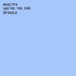 #A6C7F9 - Spindle Color Image