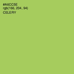 #A6CC5E - Celery Color Image