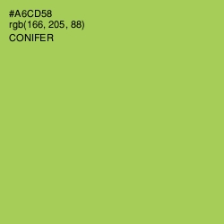 #A6CD58 - Conifer Color Image