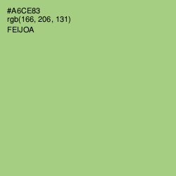 #A6CE83 - Feijoa Color Image