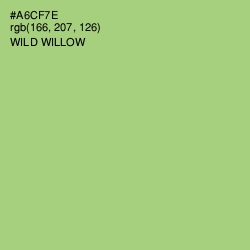 #A6CF7E - Wild Willow Color Image