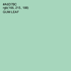 #A6D7BC - Gum Leaf Color Image