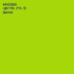 #A6D809 - Bahia Color Image