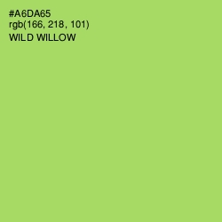 #A6DA65 - Wild Willow Color Image