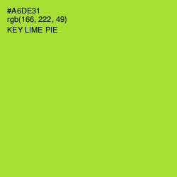#A6DE31 - Key Lime Pie Color Image