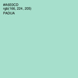 #A6E0CD - Padua Color Image