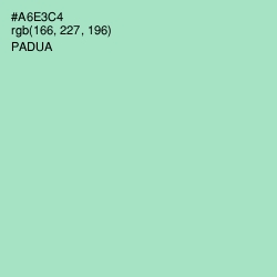 #A6E3C4 - Padua Color Image