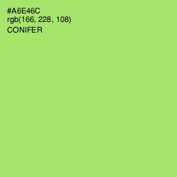 #A6E46C - Conifer Color Image