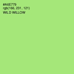 #A6E779 - Wild Willow Color Image